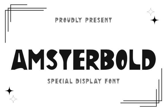 Amsterbold: The Quirky Display Typeface That Elevates Campaign Visuals