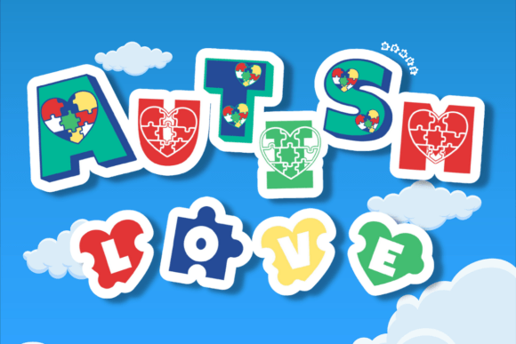Autism Love: The Playful Typeface That Brands to Life