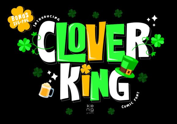 Clover King: The Modern Display Typeface for Standout Web Design