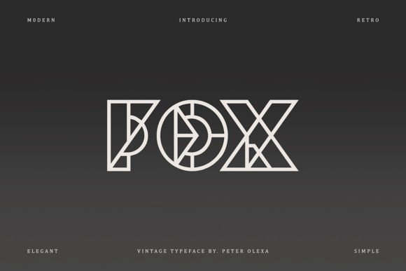 Fox: The Futuristic Display Typeface for Modern Web Design