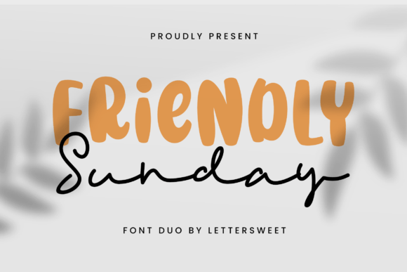 Friendly Sunday: A Delicate Typeface for Editorial Design