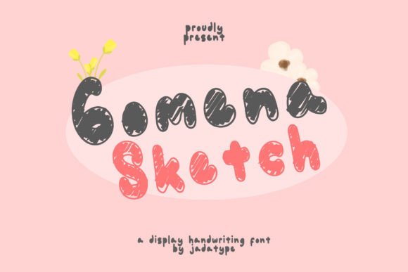Gomena Sketch: A Playful Display Font for Modern Editorial Design