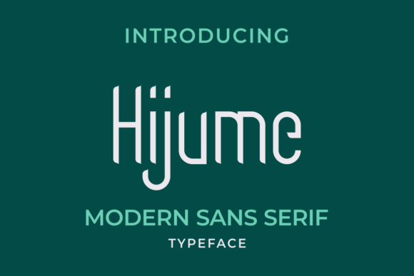 Hijume: A Designer's Verdict on This Bold Display Typeface