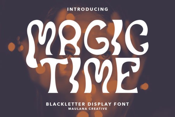 Magic Time: The Groovy Display Typeface for Bold Branding