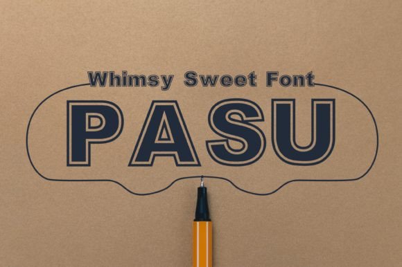 Pasu: The Perfect Display Typeface for Handmade Product Labels