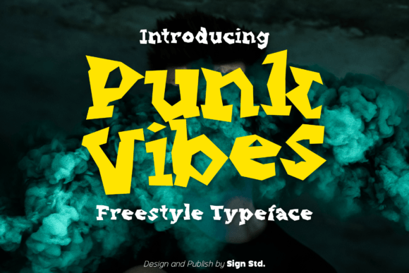 Punk Vibes: The Creative Typeface for Bold Brand Identity
