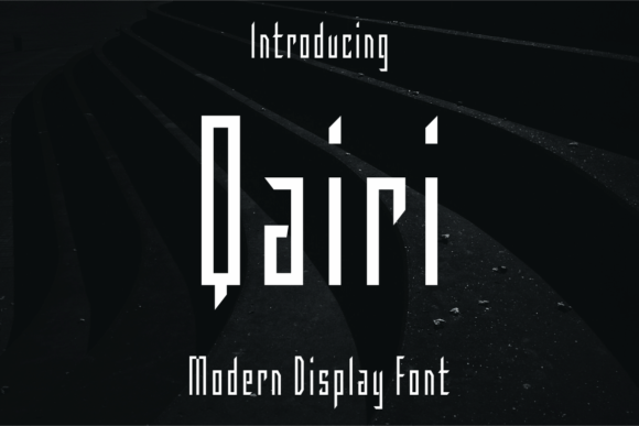Qairi: The Bold Display Typeface for Campaigns That Demand Attention