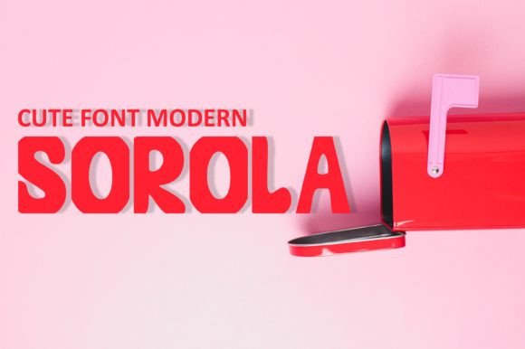 Sorola: The Quirky Display Typeface That Elevates Campaign Visuals