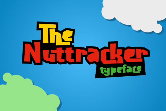 The Nuttracker: A Playful Display Font for Handmade Creators