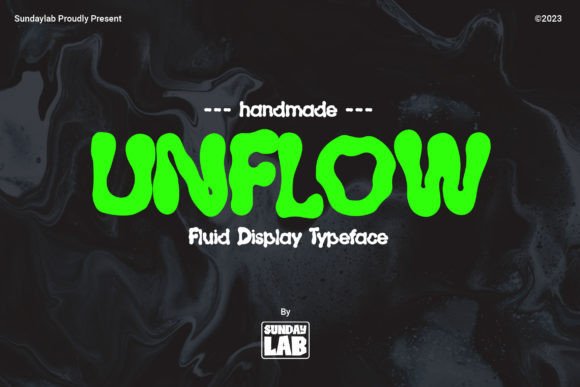 Unflow Typeface: The Display Font That Drives Campaign Clarity
