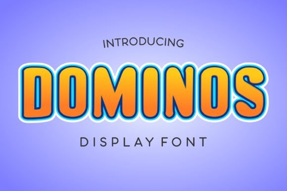 Why Dominos Is the Perfect Display Typeface for Modern Editorial Design