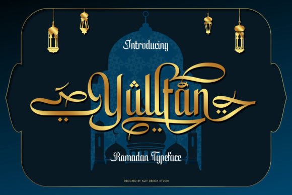 Yulltan Ramadan Typeface: A Premium Display Font for Campaign Design